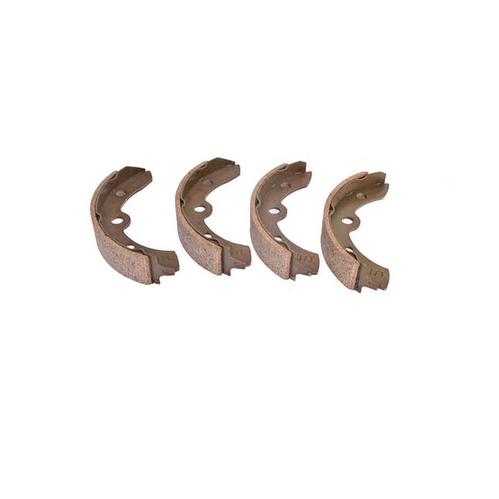 Club Car Brake Shoes Fits DS G&E 1995-up &Precedent #1018232-01 EZGO and Yamaha Models Golf Cart Brake Shoes Pads 2 Front&2 Rear