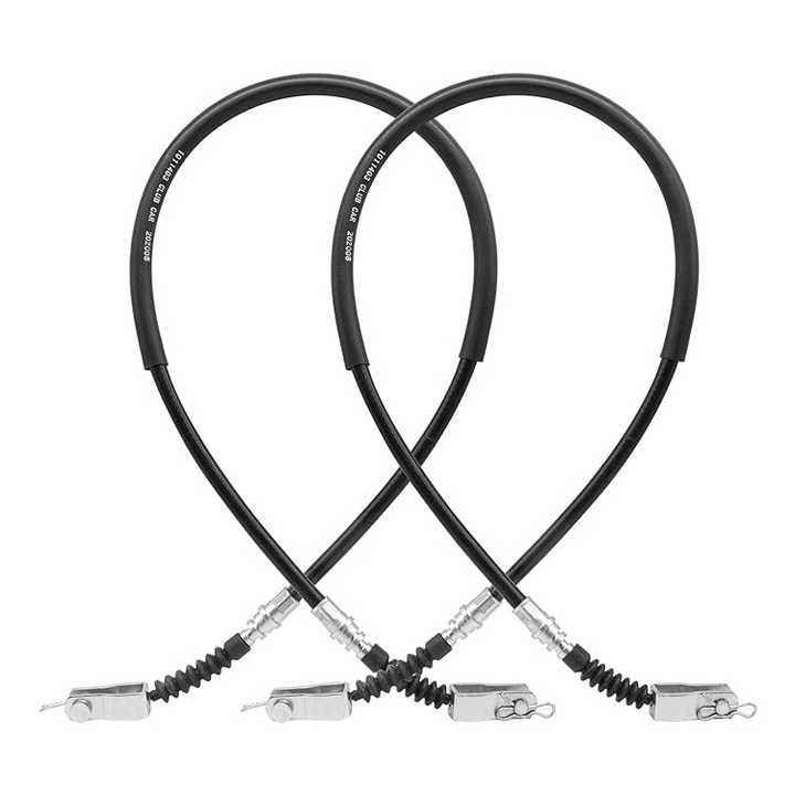 Golf Cart 2PCS Brake Cables for Club Car DS G&E 1981-1999 42Inch # 1011403 1011125